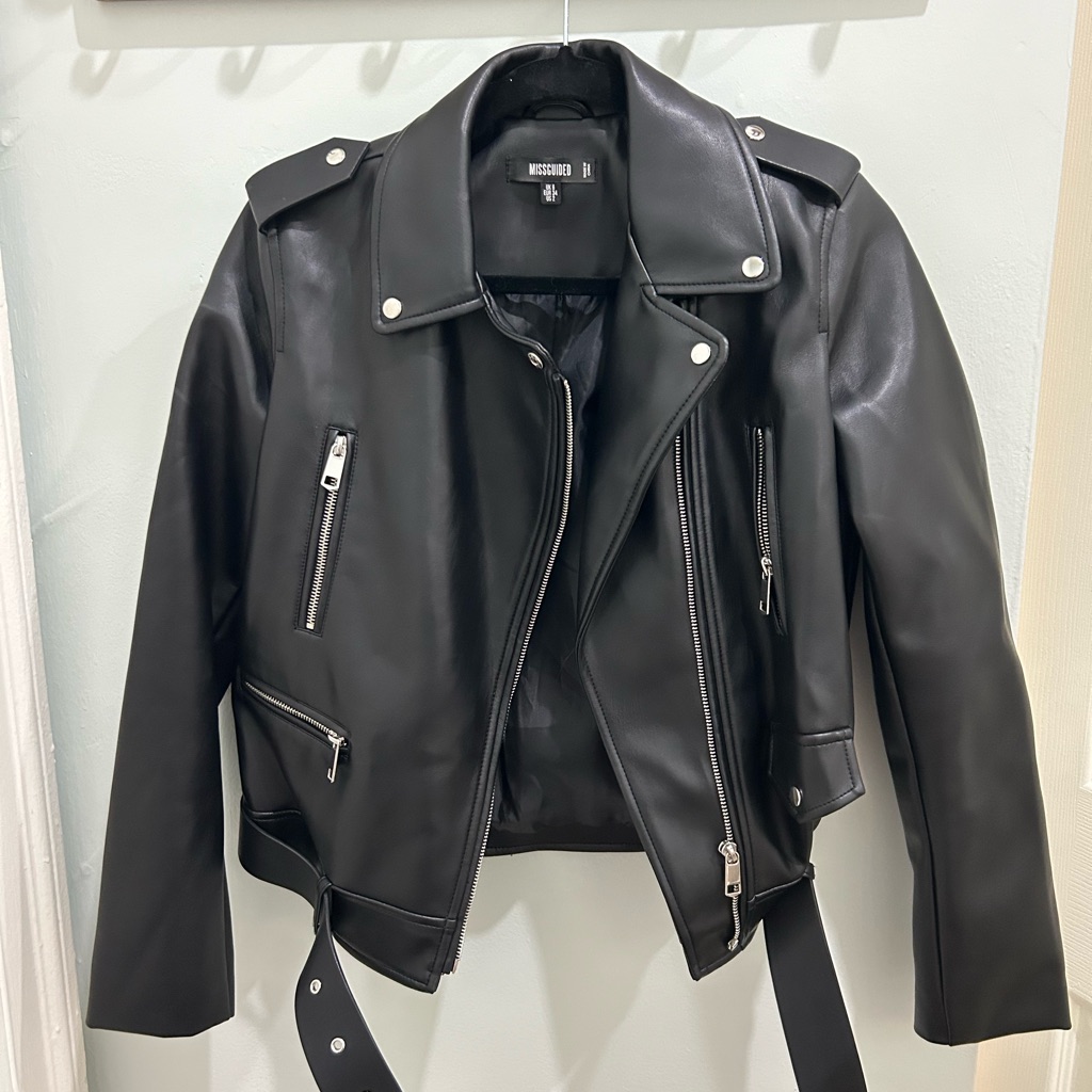 Misguided Leather Jacket